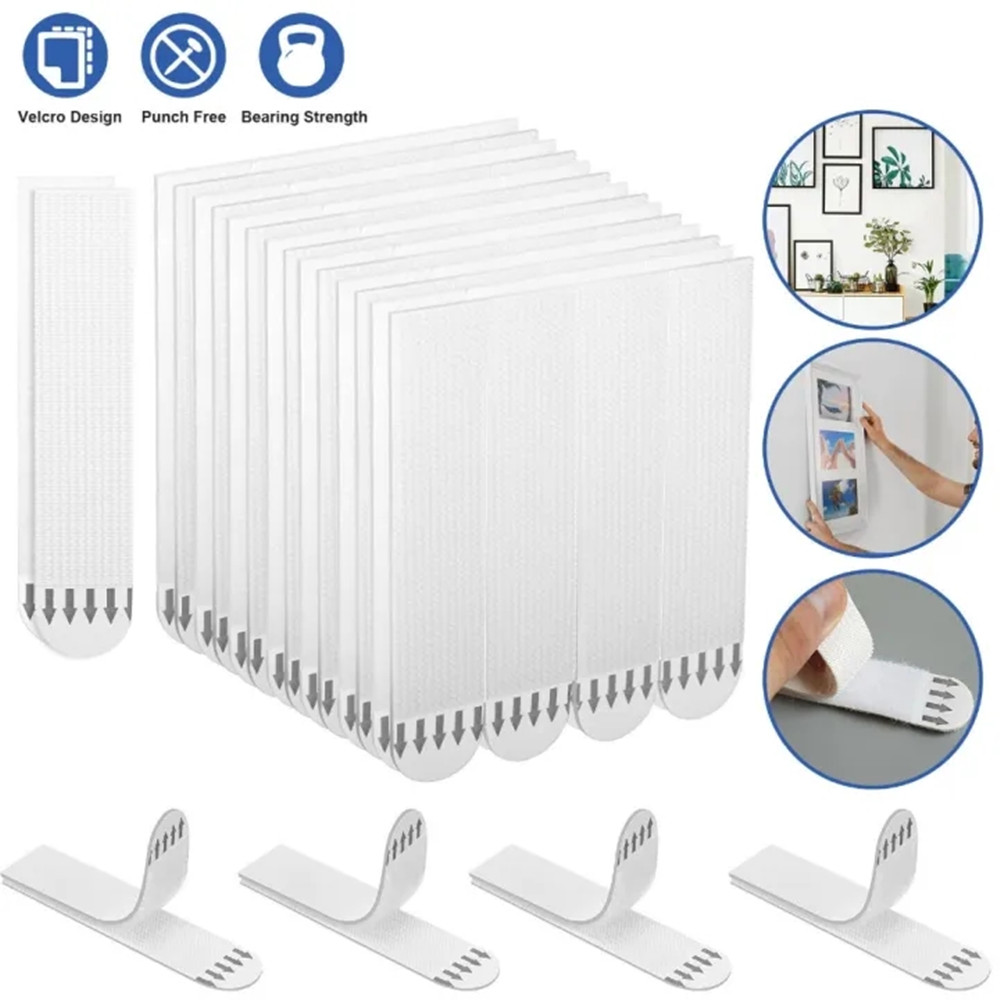 Furniture Hook Hardware - DIY Maigics กรอบ Stick เทปสองด้านฟรี Traceless