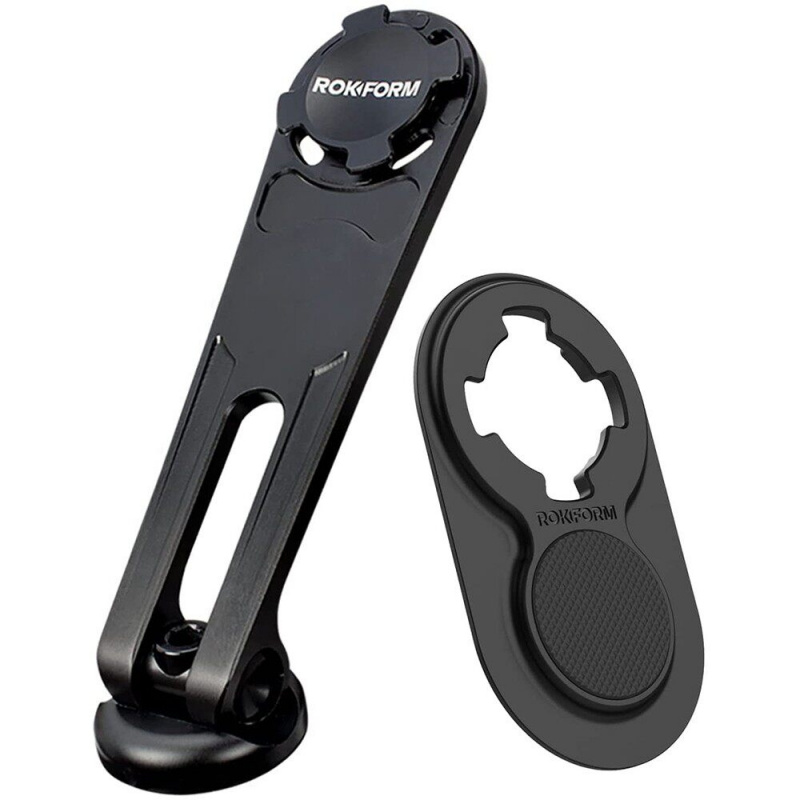 Universal Furniture Hardware - เหมาะสำหรับที่ยึดโทรศัพท์สำหรับจักรยานรุ่น Rokform Pro+อะแดปเตอร์แม่เหล็กอเนกประสงค์และอะแดปเตอร์ล็อคแบบหมุน