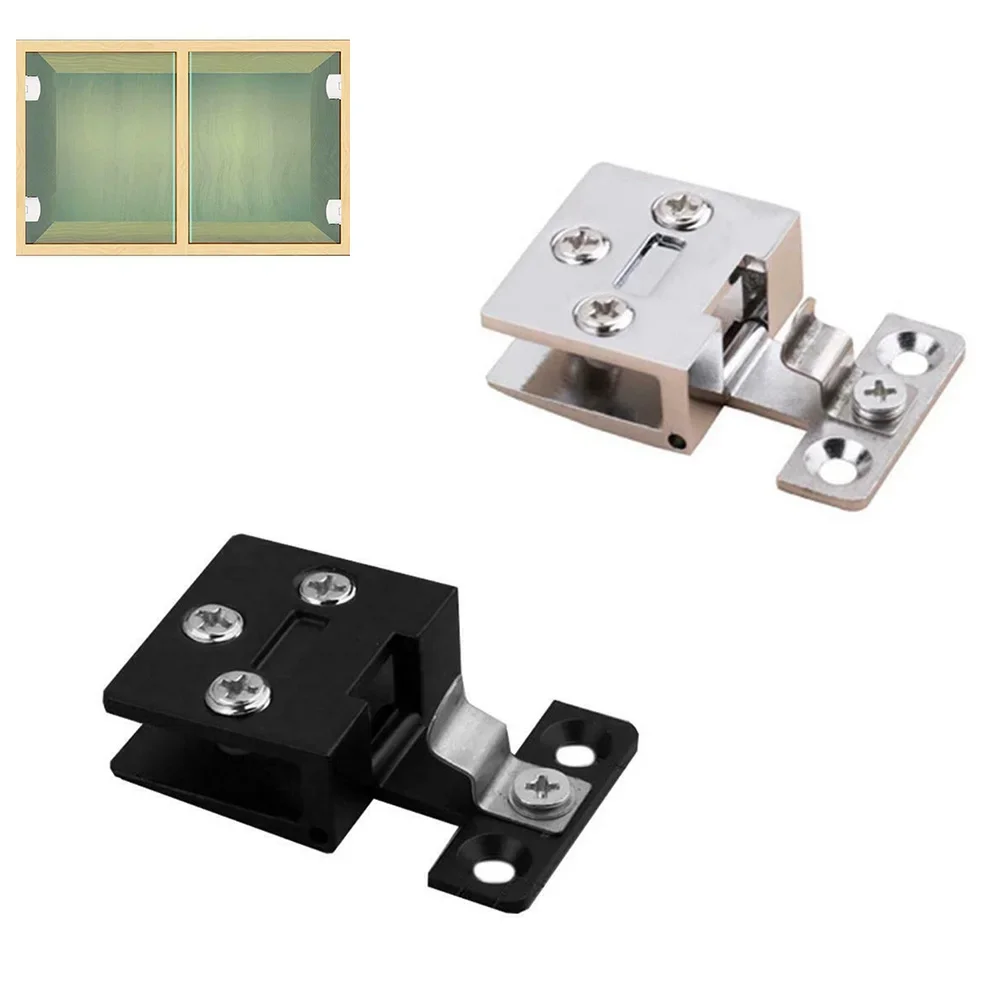 Furniture Hardware Display - ตัวหนีบ บานพับกระจกตู้ไวน์ อุปกรณ์ฮาร์ดแวร์เฟอร์นิเจอร์ บานพับประตูกระจก ตู้โชว์ ประตูตู้