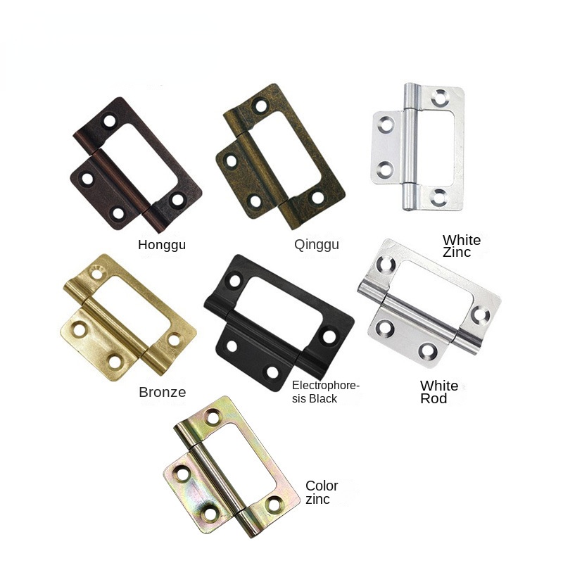 Furniture Hardware Wholesale - บานพับเหล็กโบราณสีทองแดง 10 ชิ้น ขายส่ง บานพับสำหรับตู้ กล่องไม้