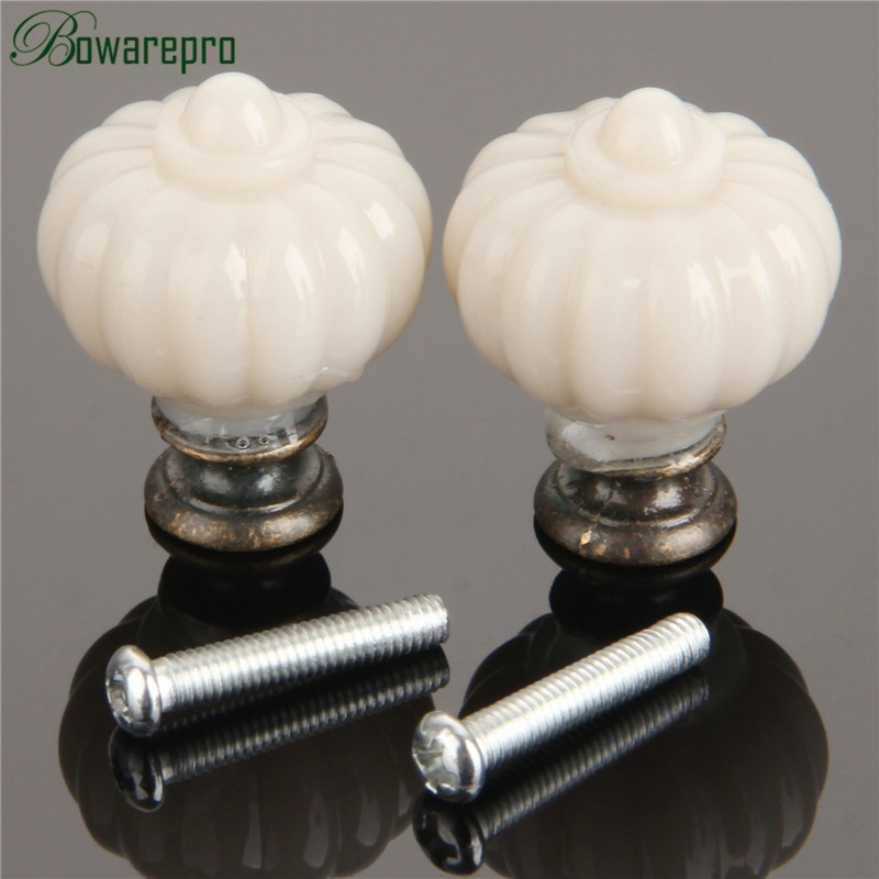 1Pc อะคริลิคงาช้างสีขาวฟักทองม - Furniture Joint Hardware บทวิจารณ์และราคา