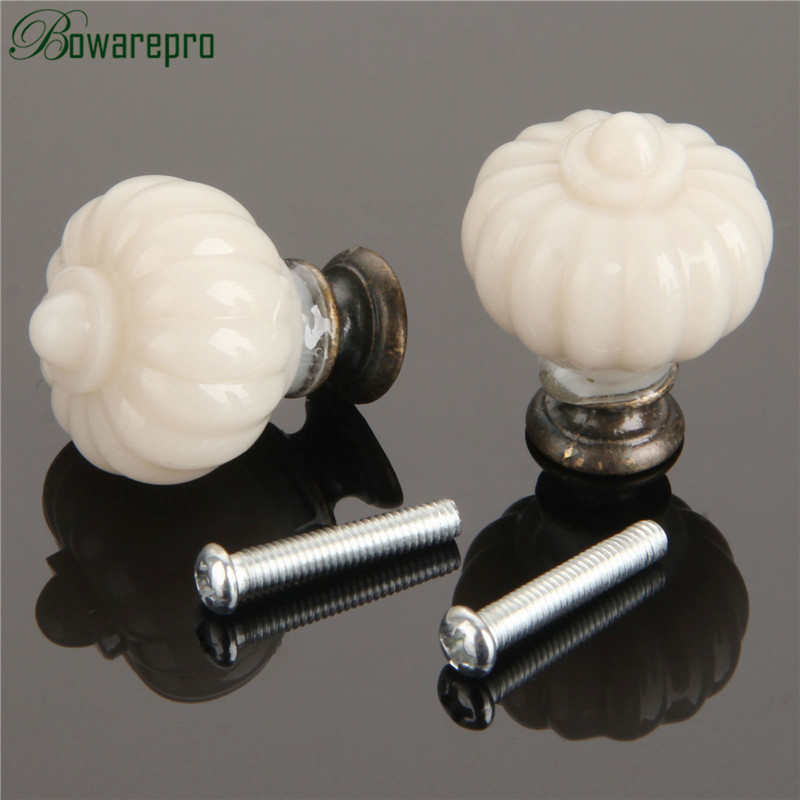 1Pc อะคริลิคงาช้างสีขาวฟักทองม - Furniture Joint Hardware บทวิจารณ์และราคา