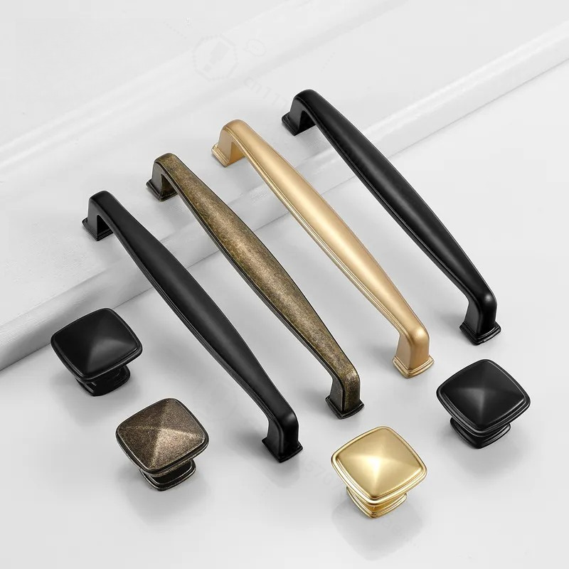 มือจับตู้สีดำ Yijia มือจับลิ้น - Furniture Hardware Wholesale บทวิจารณ์และราคา