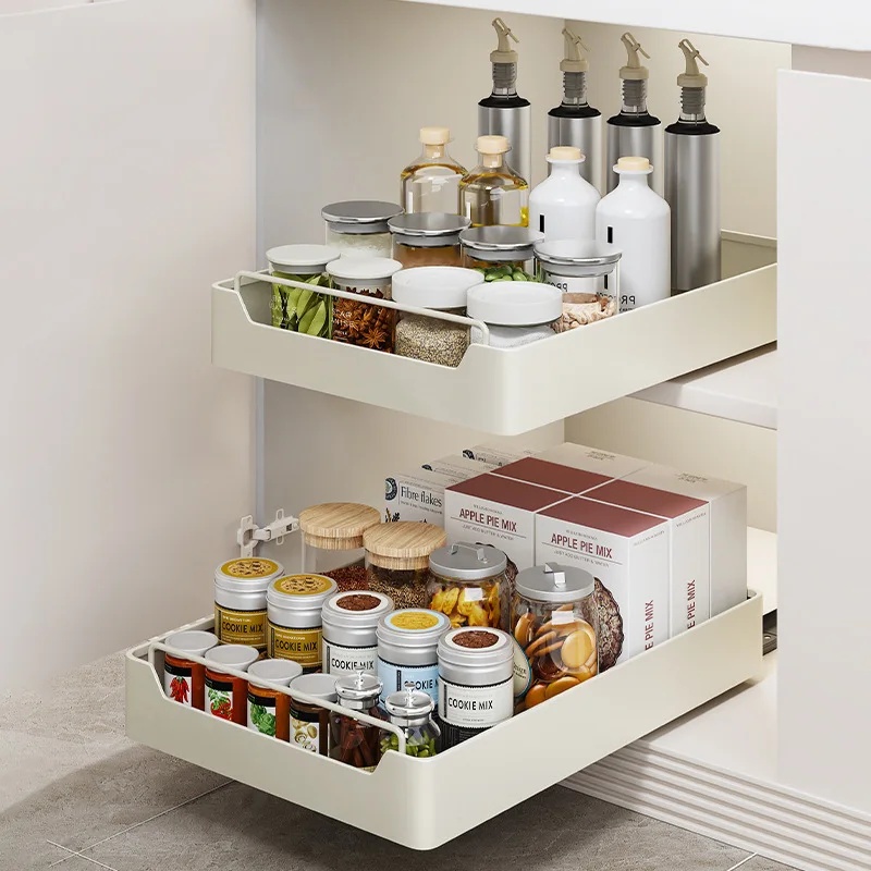 ถาดใส่เครื่องเทศโลหะแบบดึงออกไ - Drawer Slide Pair บทวิจารณ์และราคา