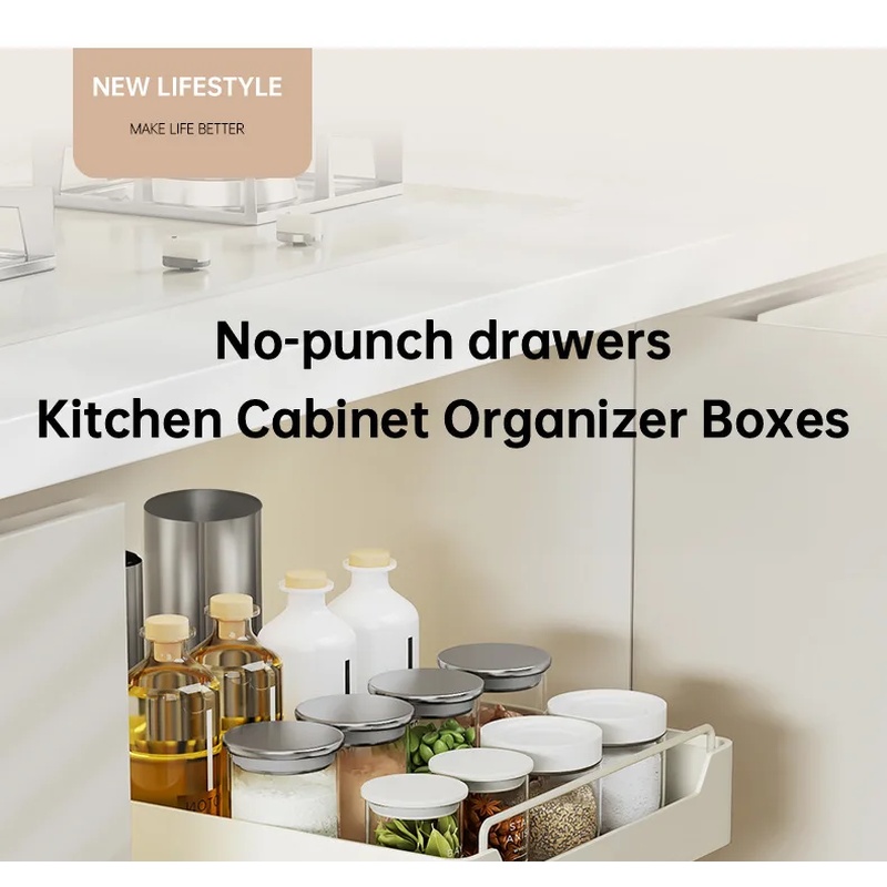 ถาดใส่เครื่องเทศโลหะแบบดึงออกไ - Drawer Slide Pair บทวิจารณ์และราคา