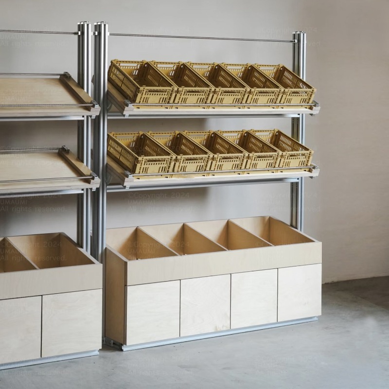 ชั้นวางสินค้าอลูมิเนียมแบบตั้ง - Furniture For Hardware Shop บทวิจารณ์และราคา