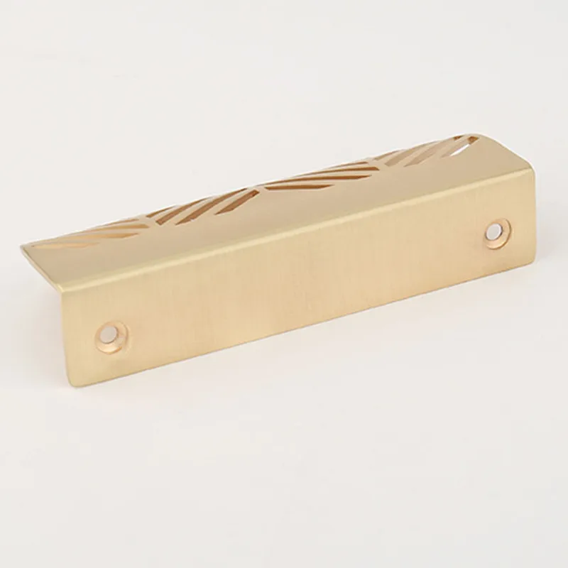 มือจับลิ้นชักทองเหลืองรูปใบไม้ - Furniture Hardware Wholesale บทวิจารณ์และราคา