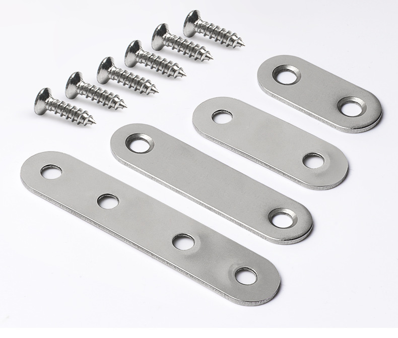 แผ่นเชื่อมต่อมุมฉากสแตนเลสเกรด - Furniture Grade Hardware บทวิจารณ์และราคา