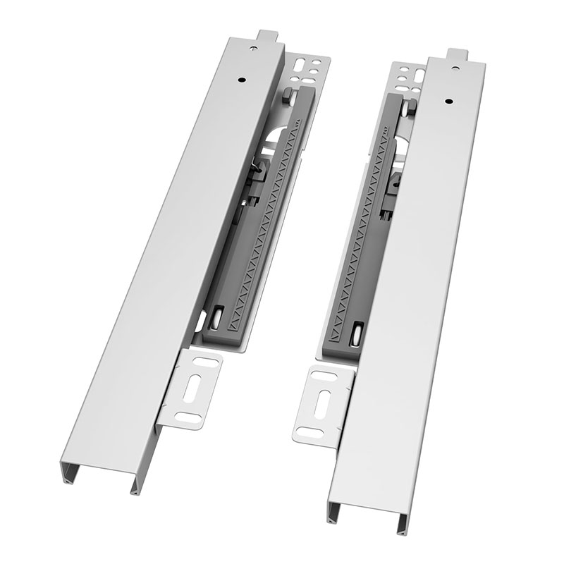 รางลิ้นชักแบบกดเพื่อเปิด 1 คู่ - Drawer Slide Pair บทวิจารณ์และราคา