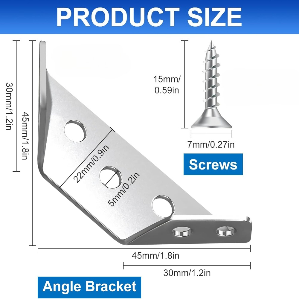 ชุดเชื่อมต่อมุมเฟอร์นิเจอร์ 1- - Furniture Hardware Screws บทวิจารณ์และราคา