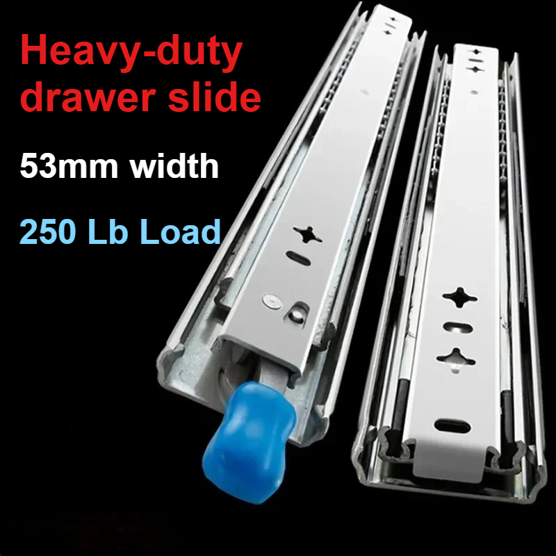 1 คู่ 53 มม.Heavy Duty ลิ้นชัก - Drawer Slide Pair บทวิจารณ์และราคา