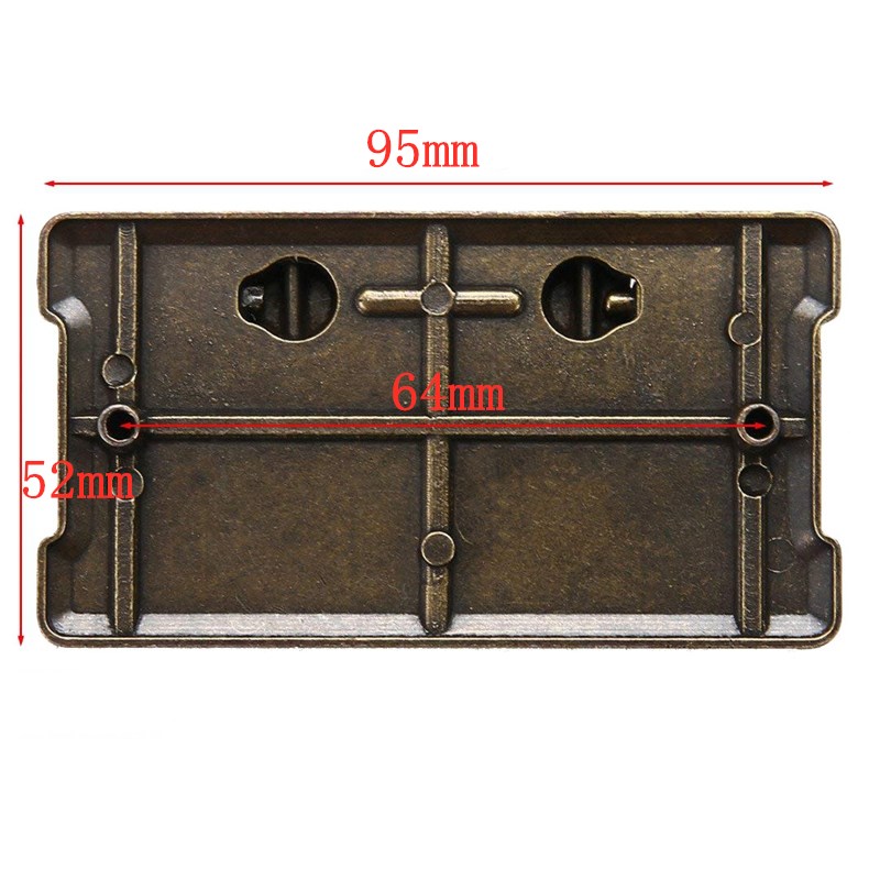 4Pcs Vintage Antique Bronze ลิ - Furniture Joint Hardware บทวิจารณ์และราคา