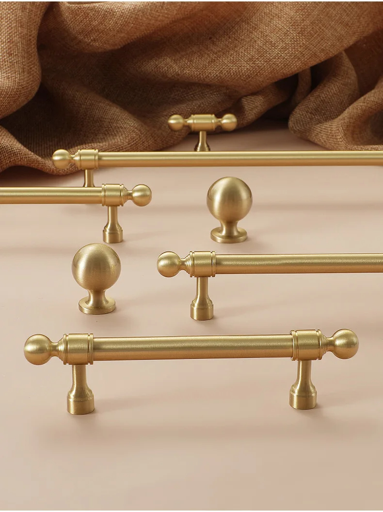 มือจับตู้ทองเหลืองโบราณ ลูกบิด - Furniture Hardware Wholesale บทวิจารณ์และราคา
