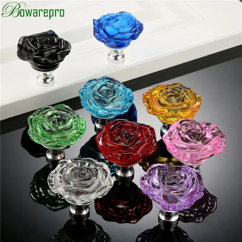 Bowarepro 50 มม.คริสตัลRoseแก้ - Furniture Joint Hardware บทวิจารณ์และราคา