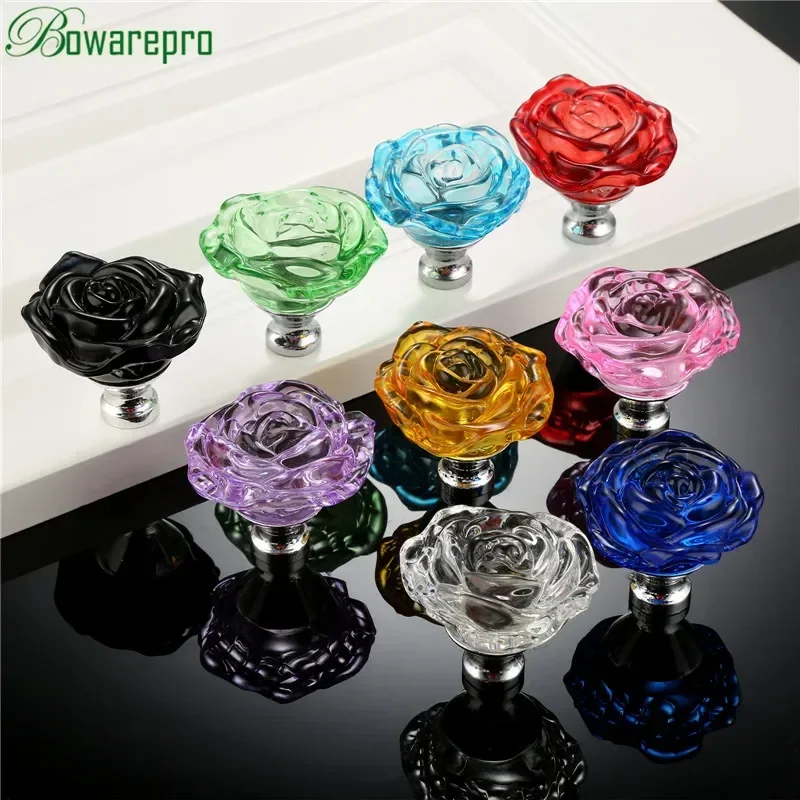 Bowarepro 50 มม.คริสตัลRoseแก้ - Furniture Joint Hardware บทวิจารณ์และราคา