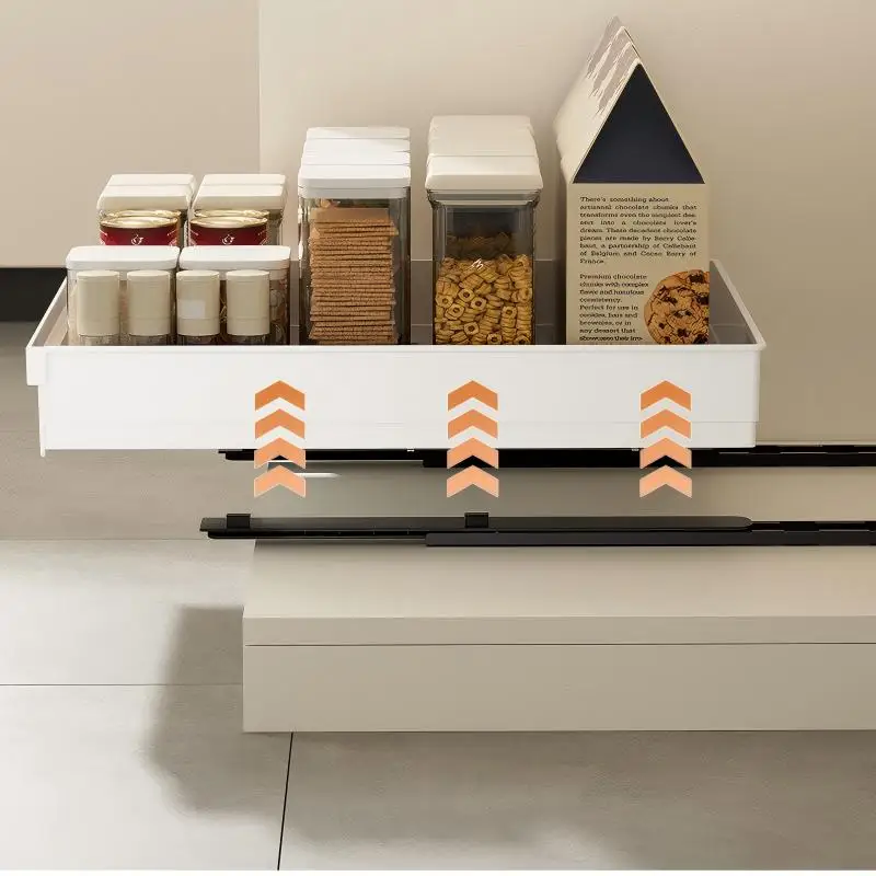 ชั้นวางของในครัว 1-2 ชิ้น พร้อ - Drawer Slide Pair บทวิจารณ์และราคา