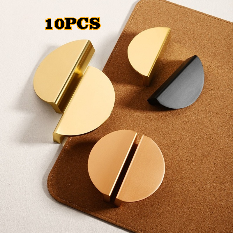มือจับตู้ครึ่งวงกลมสีดำทองแบบเ - Furniture Hardware Wholesale บทวิจารณ์และราคา