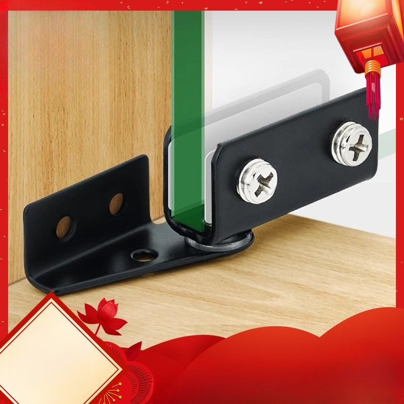 บานพับตู้โชว์กระจกแบบไม่มีรู บ - Furniture Hardware Display บทวิจารณ์และราคา