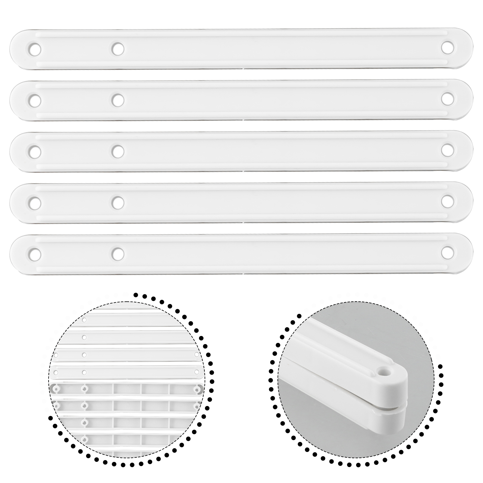 10pcs วาดรางพลาสติกลิ้นชักสไลด - Drawer Slide Pair บทวิจารณ์และราคา