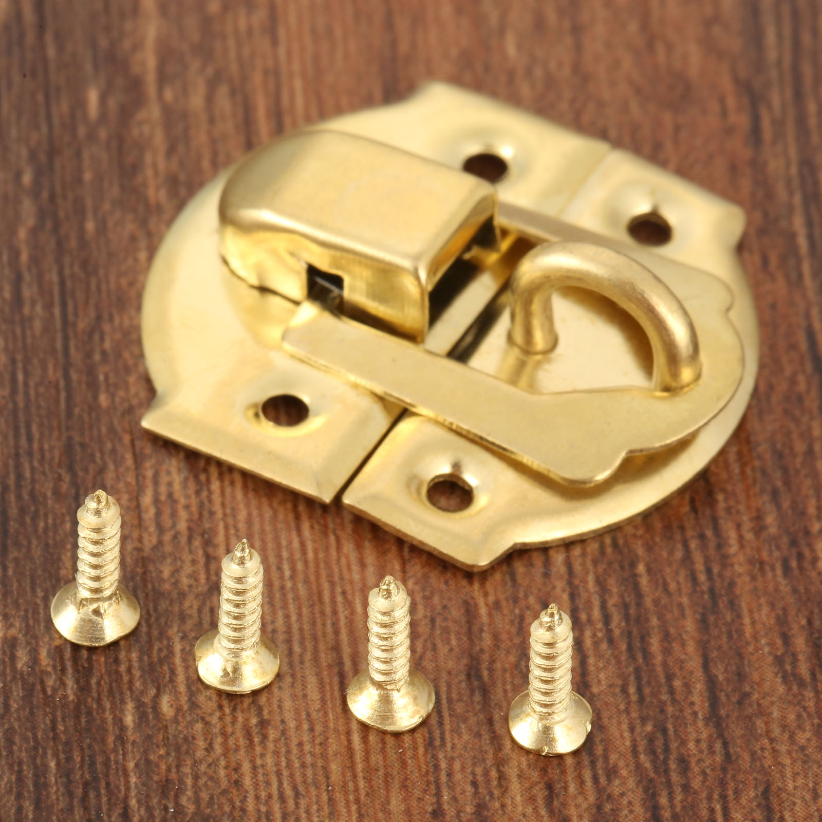 ตัวล็อคกล่องสีทอง 10 ชิ้น พร้อ - Furniture Hardware Screws บทวิจารณ์และราคา