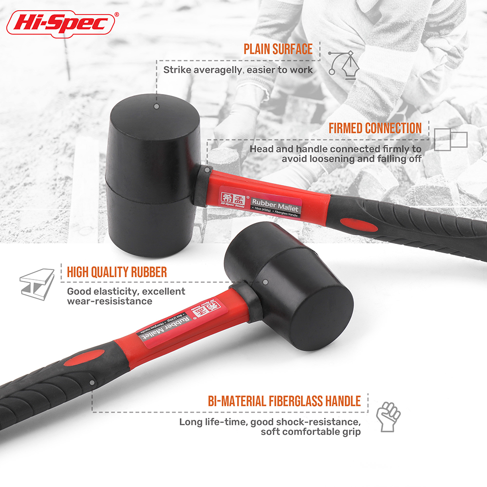 ค้อนยางหน้าอ่อนสำหรับตอก ดูดซั - Furniture Joint Hardware บทวิจารณ์และราคา