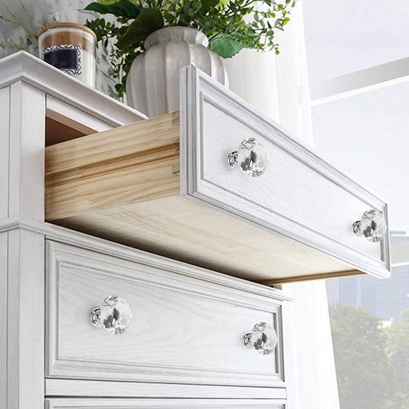 ลูกบิดตู้ 6 ชิ้น พร้อมสกรู ขนา - Furniture Joint Hardware บทวิจารณ์และราคา