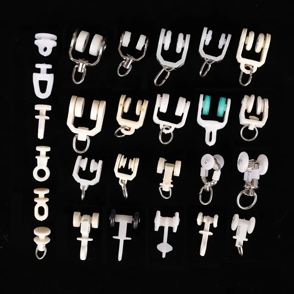 ล้อรางม่านแบบโค้งตรง 10 ชิ้น ว - Furniture Hook Hardware บทวิจารณ์และราคา