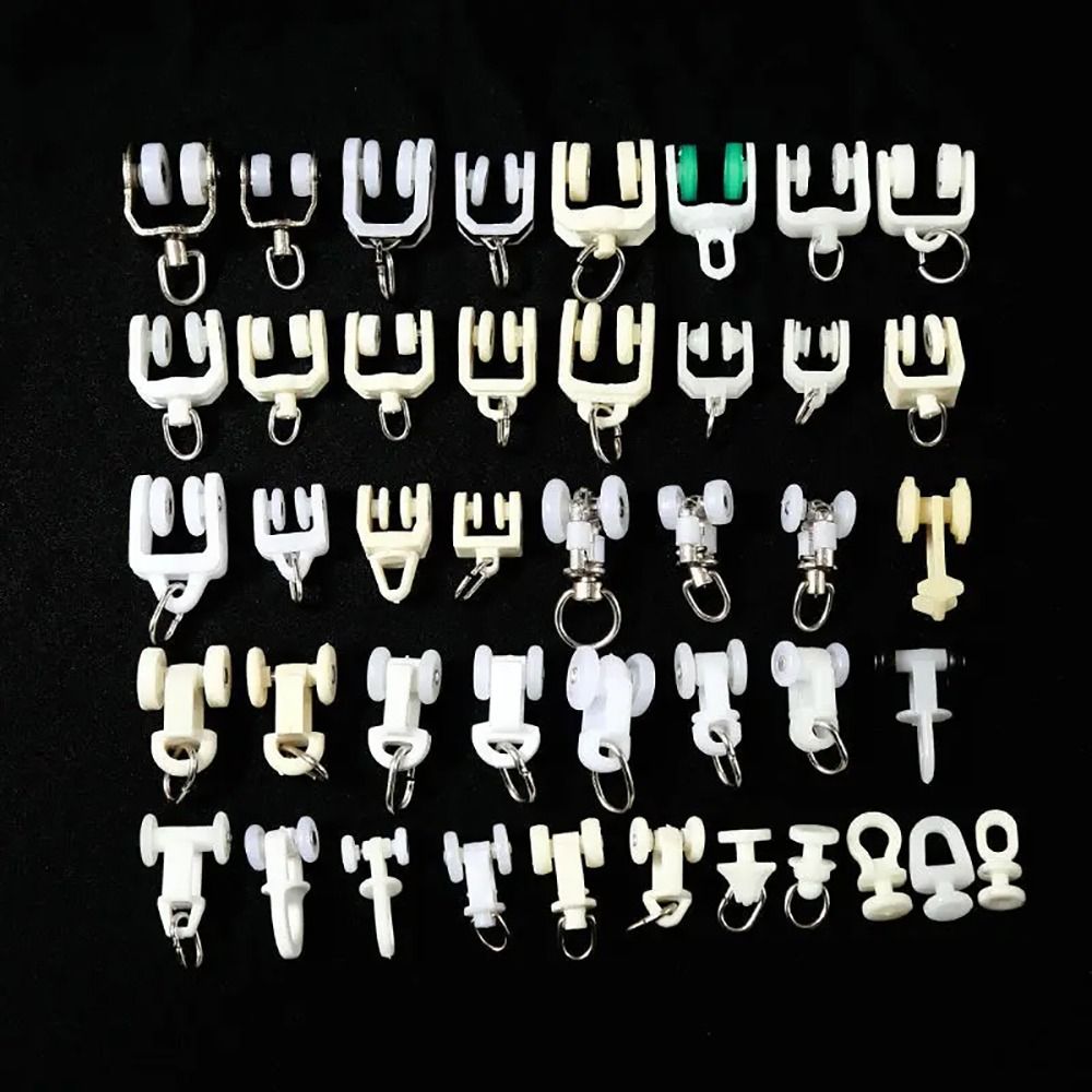 ล้อรางม่านแบบโค้งตรง 10 ชิ้น ว - Furniture Hook Hardware บทวิจารณ์และราคา