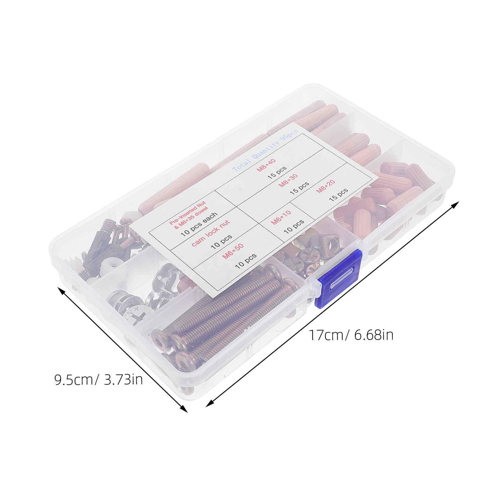 ชุดอุปกรณ์เชื่อมต่อเฟอร์นิเจอร - Furniture Hardware Screws บทวิจารณ์และราคา